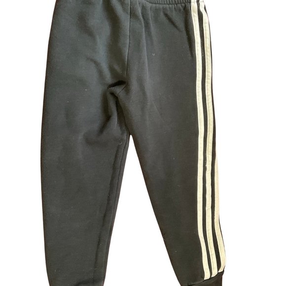 👣 5/$25 - Black/White Joggers w/ Brand Logo - Picture 2 of 3